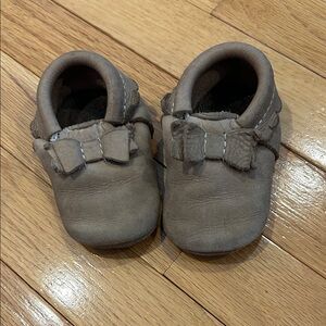 Freshly Picked Tan Moccasins for Kids